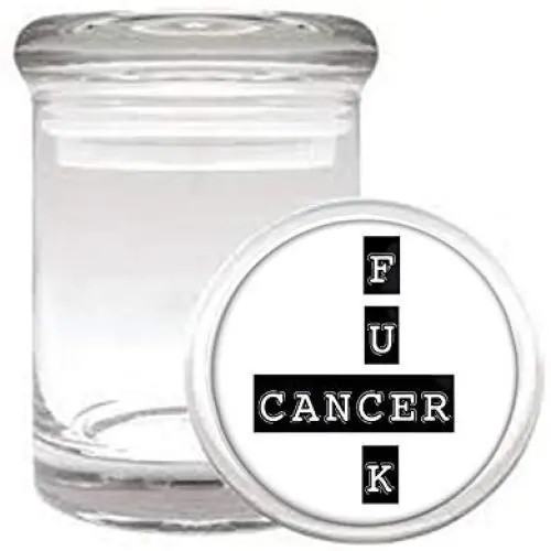 Bocal en verre sans odeur pour les soins médicaux contre le cancer. Bocal en verre sans odeur pour les soins médicaux contre le cancer.