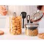 Environment-Friendly Glass Storage Jar Seal Transparent Food Storage Jar (95x75mm)