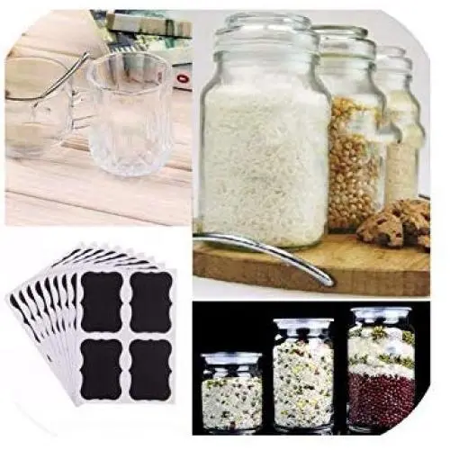 36Pcs Glass Jar Bottle Sticker Kitchen Organizer Labels Chalkboard Blackboard Shape Tag Home Diy Chalk Board Sign Bottle Sticker 36Pcs Glass Jar Bottle Sticker Kitchen Organizer Labels Chalkboard Blackboard Shape Tag Home Diy Chalk Board Sign Bottle Sticker