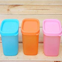 Eduton Home Kitchen Glass jar Glass Storage Box Seal with Lid Food Canister 230ml