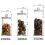 Glass Sealed Jars, Moisture-Proof Kitchen Food Containers, Storage Of Cereals/Pasta/Oatmeal/Walnut