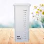 TOPBATHY Kitchen Food Containers Lids Square Clear Airtight Dry Food Storage Organizer with Scale for Fridge Cabinet Snacks Pantry Size 1800ml