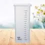 TOPBATHY Küchen Lebensmittel Behälter Deckel, Klare, Belüftete Trocken Lebensmittel Aufbewahrung Organizer mit Waage für Kühlschrank Schrank Snacks Pantry Größe 1800ml