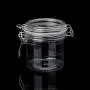 Bocaux Ronds en Plastique avec Bouchon Airtight Contenant de Rangement pour Cuisine, Alimentation, Conservation, Cosmétiques, Crèmes, Organisateur Bocaux Ronds en Plastique avec Bouchon Airtight Contenant de Rangement pour Cuisine, Alimentation, Conservation, Cosmétiques, Crèmes, Organisateur