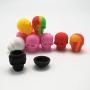 | Storage Bottles & Jars | 10pcslot Newest Cool Small Skull Silicone Container 3ML Silicone Jar for Oil Wax Dab Tool E|cigarette | by HUDITOOLS | 1 PCs