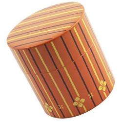 Hakoya SHA-56859 Green Tea Container, Yellow Golden
