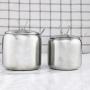 Xyxiaolun Sugar Bowl, 2 Sizes Sugar Container with Spoon Stainless Steel Multi-Function Spice Condiment Jar for Home and Kitchen Storage Organization
