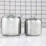 Xyxiaolun Sugar Bowl, 2 Sizes Sugar Container with Spoon Stainless Steel Multi-Function Spice Condiment Jar for Home and Kitchen Storage Organization Xyxiaolun Sugar Bowl, 2 Sizes Sugar Container with Spoon Stainless Steel Multi-Function Spice Condiment Jar for Home and Kitchen Storage Organization