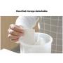 Multi-grain storage box, plastic transparent storage tank, kitchen moisture-proof grid bean sealed can