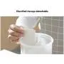 Multi-grain storage box, plastic transparent storage tank, kitchen moisture-proof grid bean sealed can
