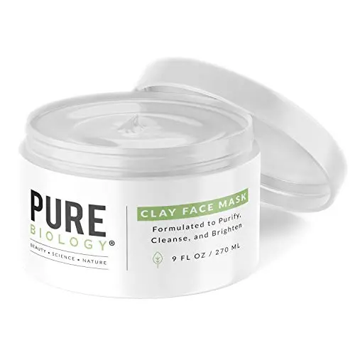 Masque Premium à l'Argile Bentonite – Cliniquement Prouvé avec NaturePep Pois, Collagène, Acides Alpha Hydroxys et Vitamine A, B, C, E. Minimise les Pores, l'Acné, les Points Noirs, la Peau Grasse et les Taches Sombres pour le Visage, Hommes et Femmes. Masque Premium à l'Argile Bentonite – Cliniquement Prouvé avec NaturePep Pois, Collagène, Acides Alpha Hydroxys et Vitamine A, B, C, E. Minimise les Pores, l'Acné, les Points Noirs, la Peau Grasse et les Taches Sombres pour le Visage, Hommes et Femmes.