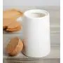 LQQGXLCondiment bottle, jar condiment storage box Spice jar white, ceramic sugar jar with lid, condiment jar, seasoning box set with lid spoon and tray 翻译：

LQQGXL Gewürzflasche, Glaskaraffe, Gewürzebehälter weiß, Keramik-Zuckerglase mit Deckel, Gewürzbeh