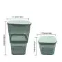Vacuum Retractable Storage Box,Adjustable Airtight Container Food Storage Jars for Coffee Beans Sugar