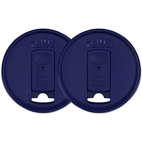 iLids Mason Jar Deckel, Weitmuнд, Cobalt, 2er-Set