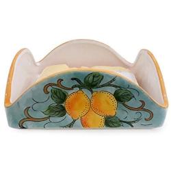 Giardini di Marzo March Garden Towel Holder, Ceramic, Yellow/Orange, NO