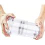 Samincom (1 Piece) Collapsible Plastic Food Storage Container Telescopic jar Smart Storage System