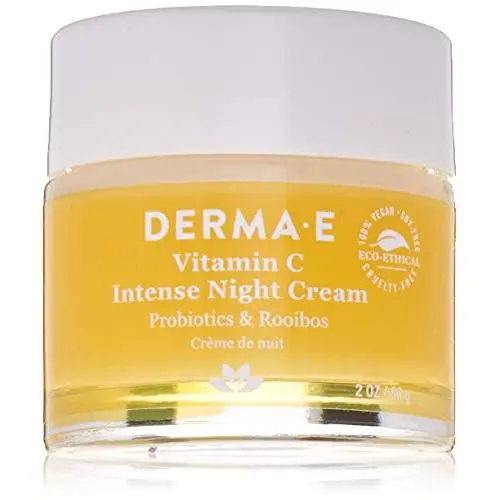 DERMA E Vitamin C Intense Night Cream, 2 oz, Cream White DERMA E Vitamin C Intense Night Cream, 2 oz, Cream White
