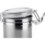 Stainless Steel Sealed Jar,Set of 4 Storage Canisters with Lids - Sugar Tea Coffee Beans Canister Set -Suit for Storaging Sugar, Biscuit,Snack(4inch)