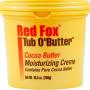 Red Fox Tub OButter Cocoa Butter, Moisturizing Creme, 14 oz (Pack of 2)