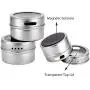 | Storage Bottles & Jars | pcs Stainless Steel Spice Jars Storage Containers Set with Clear Top Lid for Herb Salt Peper Magnetic Spice Jars Organizer | by HUDITOOLS | 1 PCs | Storage Bottles & Jars | pcs Stainless Steel Spice Jars Storage Containers Set with Clear Top Lid for Herb Salt Peper Magnetic Spice Jars Organizer | by HUDITOOLS | 1 PCs