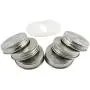 6pcs Bouchons d'Autocuiseur Jiangxinshenghuo en Acier Inoxydable Résistant à la Corrosion avec Joints en Silicone – Râpe Large et Joints en Silicone 6pcs Bouchons d'Autocuiseur Jiangxinshenghuo en Acier Inoxydable Résistant à la Corrosion avec Joints en Silicone – Râpe Large et Joints en Silicone