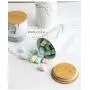 Contenant de Rangement HHXQXB pour Aliments, Pot à Épices, Tasse, Café, Épices, Sucre, Sel et Plus encore avec Revêtement Mat, WearCO2 et Préserve la Fraîcheur des Aliments (Blanc)