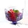 Stained Glass Candy Cans European Retro Storage Jars Spice Jars Tea Cans Dried Fruit Jars Candy Cans (purple)