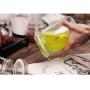 Sealed Storage Jar 3PCS Food Jam Glass Bottles With Buckle Transparent Tea Coffee Grains Storage Cans 3 Pieces/set DELICATEWNN