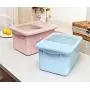 Plastic Kitchen Square Food Storage Containers Canister Grain Storage Tanks Food Storage Jar Airtight Food Storage Containers-long
