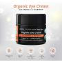 Organic Eye Cream by Herbal Choice Mari (1.7 Fl Oz Glass Jar) - No Toxic Synthetic Chemicals