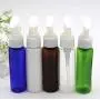 6PCS 30ML 1OZ Transparent Empty Plastic Pump Bottles with White Pump Head Shower Gel Shampoo Lotion Conditioner Storage Holder Refillable Portable Container Jar for Travel Home Use