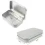 Professional 8 Pack Hinged Tin Box Containers with Solid Use Kit Survival Kits, Small Hinged Box - Boxes Lids, Glass Oz Jars, Storage Totes, X Hinge, Oz Plastic Containers, Metal Tin Container