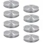 8pcs Pack 304 Stainless Steel Wide Mouth Mason Jar Lids Storage Caps, Rust-proof and Leak-proof, Compatible with Ball & Kerr Mason Jars 8pcs Pack 304 Stainless Steel Wide Mouth Mason Jar Lids Storage Caps, Rust-proof and Leak-proof, Compatible with Ball & Kerr Mason Jars