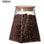 Glass Sealed Storage Jar 350Ml/500Ml/750Ml/950Ml Coffee Milk Powder Canned Grain Storage Tank Tea Candy Food Storage Tank B Glass Sealed Storage Jar 350Ml/500Ml/750Ml/950Ml Coffee Milk Powder Canned Grain Storage Tank Tea Candy Food Storage Tank B