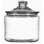 Anchor Hocking | 3-Quart | Heritage Hill Jar w/Lid | bundle with Anchor Hocking | Glass Heritage Jar | 1- Gallon |