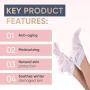 Moisturizing Foot Mask (1 Pack) - Hydrating Socks for Women & Men - Spa Feet Treatment Booties - Best Korean Moisturizer for Dry Heel