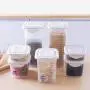 Kitchen Storage Kitchen Dried Nuts Spices Snacks Grain Storage Box Graduation Jar Seal Pot Can