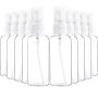 Youngever 20 Pack Plastic Spray Bottles, Refillable Plastic Spray Bottles with Lids, Clear Empty Fine Mist Plastic Mini Travel Bottles (2 Ounce)