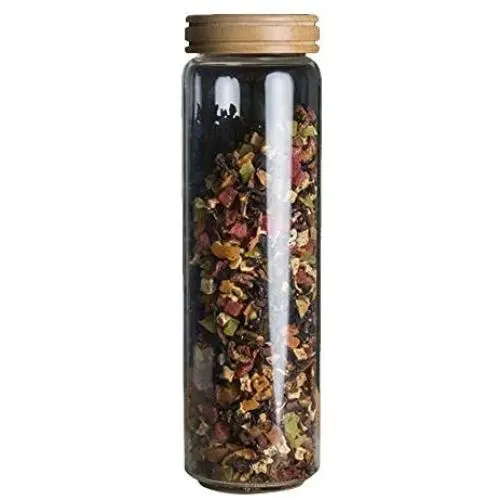 Food Storage Jar Clear Glass Food Storage Jar Kitchen Storage Jars with Beech Cover Food Storage Jar Clear Glass Food Storage Jar Kitchen Storage Jars with Beech Cover