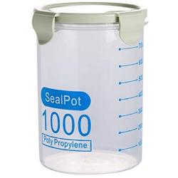 Transparent Plastic Sealed Cans Milk Powder Cereal Grain Storage Container Kitchen Refrigerator Food Storage Box Food Dispensers