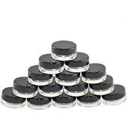 Renovatio Store - 50Pcs 5g Mini Clear Plastic Empty Jar Pot Travel Cosmetic Sample Makeup Face Cream Containers Nail Art Organizer Home Storage