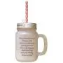 Navy He Ate And Drank The Precious Words Frosted Glass Mason Jar With Straw Navy He Ate And Drank The Precious Words Frosted Glass Mason Jar With Straw