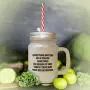 Brown Everythin Happens For A Reason Sometimes Frosted Glass Mason Jar With Straw Brown Everythin Happens For A Reason Sometimes Frosted Glass Mason Jar With Straw