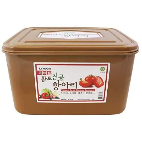 Livart Vacuum Food Storage Container 8 Liter Livart Vacuum Food Storage Container 8 Liter