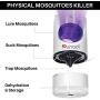 RUNADI Indoor Mosquito Killer - Insect Killer for Mosquitoes, Fruit Flies, Flying Gnats and Insects - Attractant Insect Trap with Led Light