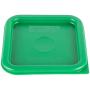 Cambro Polycarbonate Square Food Storage Containers 4 Quart With Lid - Pack of 2