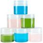 Stalwart 75-STO2000 Clear 2 Ounce Plastic Jar Containers, 2 oz