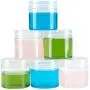Stalwart 75-STO2000 Clear 2 Ounce Plastic Jar Containers, 2 oz Stalwart 75-STO2000 Clear 2 Ounce Plastic Jar Containers, 2 oz