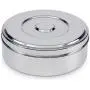 Zinel Spice Box/Masala Dabba with 7 Comparments and 2 Stainless Steel Lids, 20cm, 20 cm Zinel Spice Box/Masala Dabba with 7 Comparments and 2 Stainless Steel Lids, 20cm, 20 cm