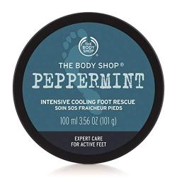 The Body Shop Peppermint Intensive Cooling Foot Rescue, 3.5 Fl Oz